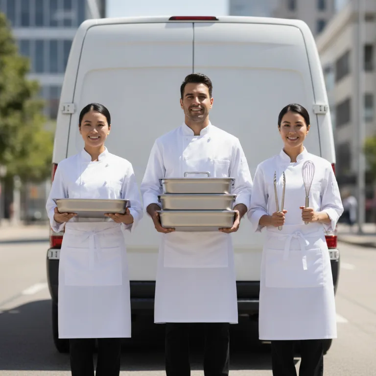 Corporate Catering team in Cardiff